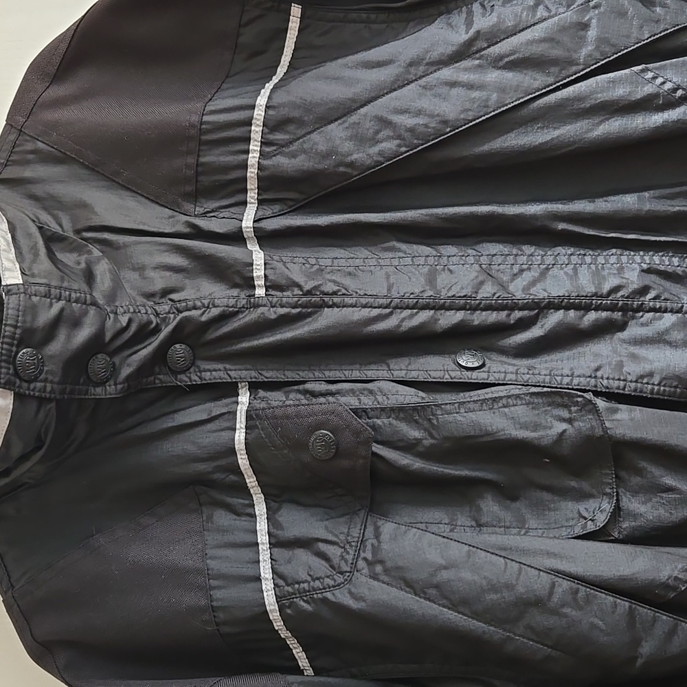 WindRiver Outfitting Co.| Black Fleece Lined Windbreaker Jacket - Picture 3 of 11